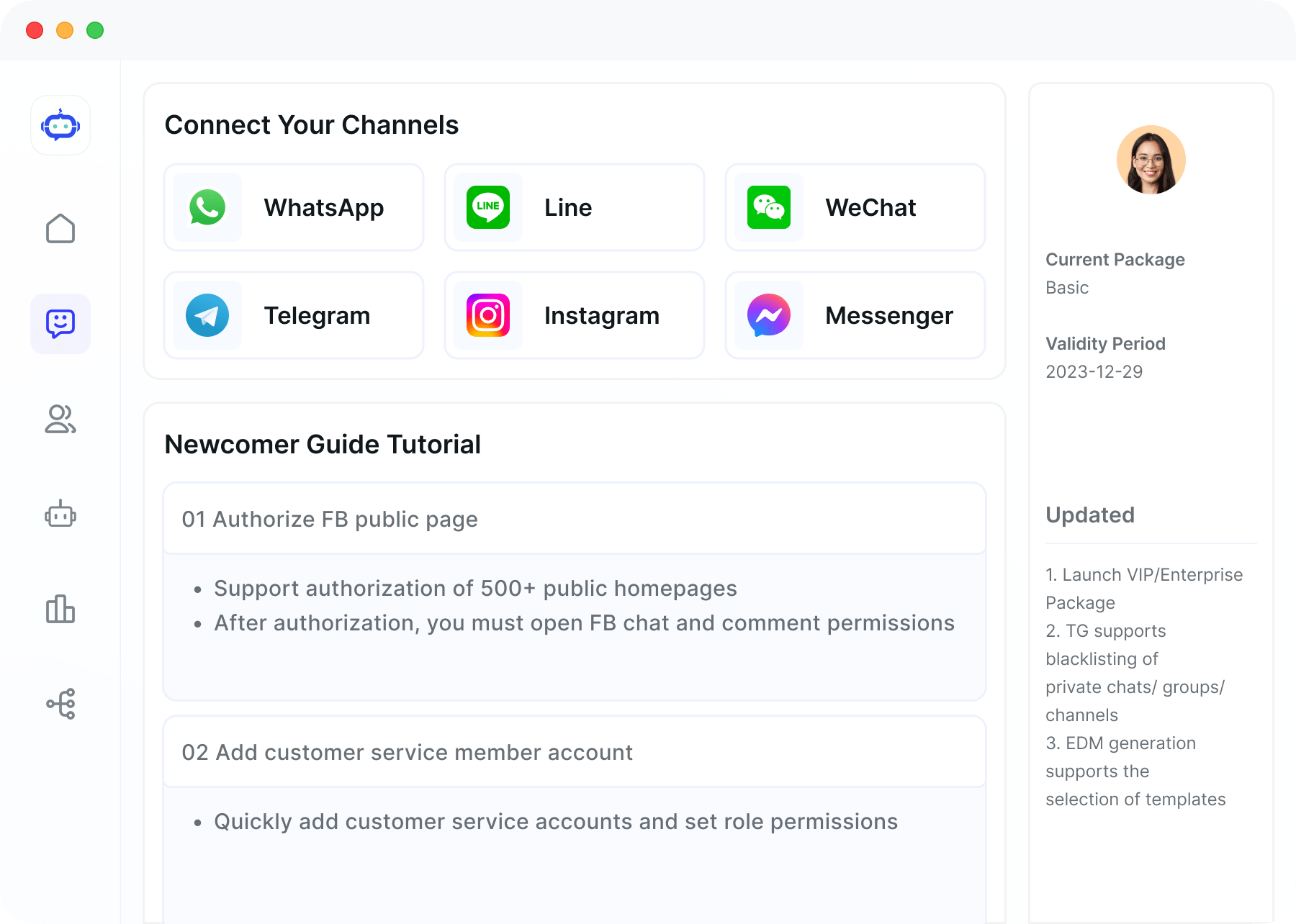 Dashboard UI